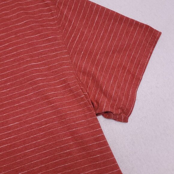 Eddie Bauer Casual Short Sleeve Pullover T Shirt Mens Size Extra Large XL Orange - Picture 5 of 10